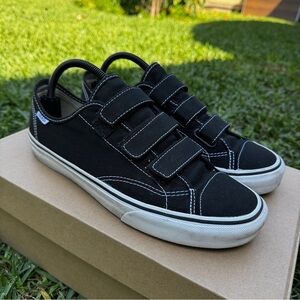 DISCONTINUED Vans - “Prison Issue” Velcro shoes (M 9 / W 10.5)